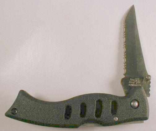 Frost Cutlery Green Beret Folding Knife New in Box